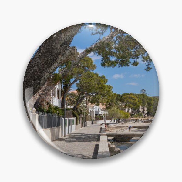 Item preview, Puerto Pollensa Pine Walk Mallorca designed and sold by GG WALL ART.