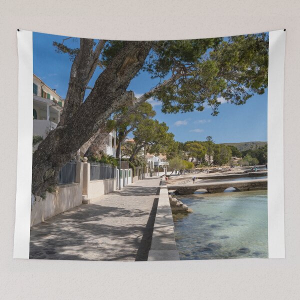 Item preview, Puerto Pollensa Pine Walk Mallorca designed and sold by GG WALL ART.