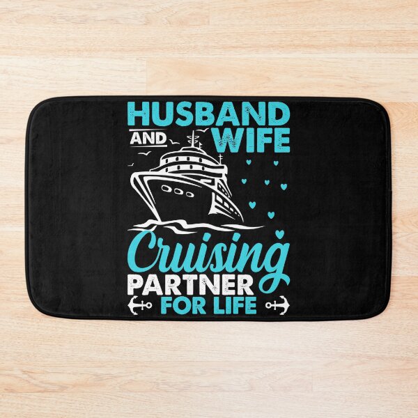 Item preview, Husband and Wife cruising partners for life Cruise Couples designed and sold by CORJIDOG-ART.