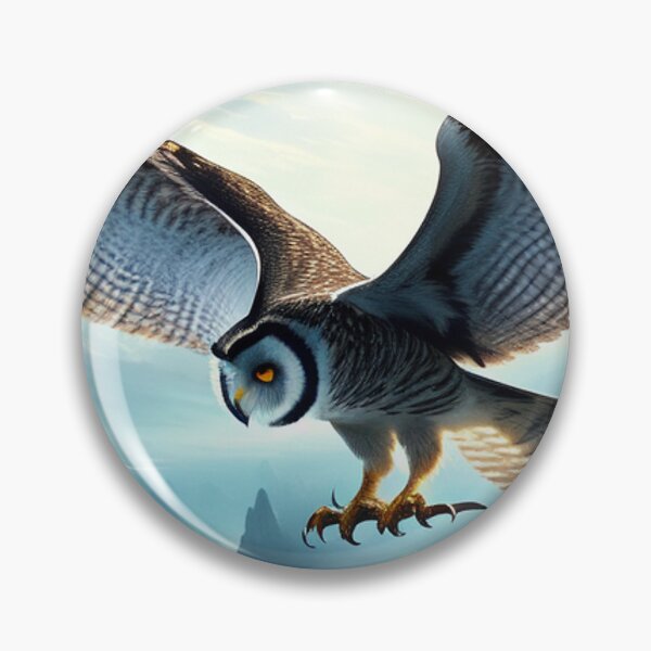 Item preview, Majestic Owl Soaring Through the Sky designed and sold by Nathan Z..