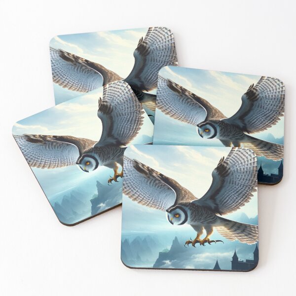 Item preview, Majestic Owl Soaring Through the Sky designed and sold by Nathan Z..