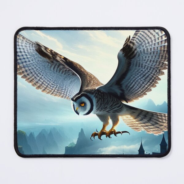 Item preview, Majestic Owl Soaring Through the Sky designed and sold by Nathan Z..