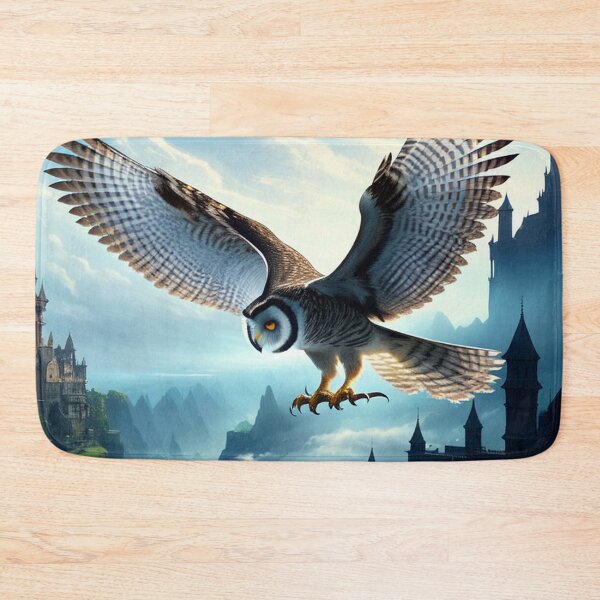 Item preview, Majestic Owl Soaring Through the Sky designed and sold by Nathan Z..