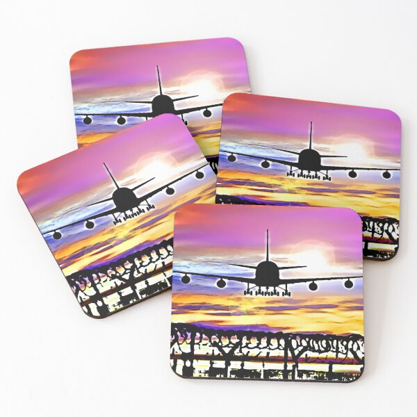 Item preview, Airplane Landing at London Heathrow designed and sold by Daniel Janda.