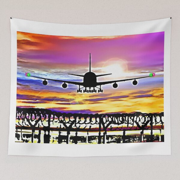 Item preview, Airplane Landing at London Heathrow designed and sold by Daniel Janda.