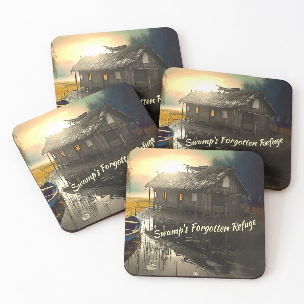 Item preview, Swamp's Forgotten Refuge - Liminal Space Concept Digital Art designed and sold by liminal-concept.
