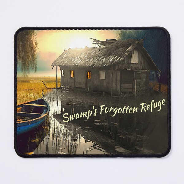Item preview, Swamp's Forgotten Refuge - Liminal Space Concept Digital Art designed and sold by liminal-concept.