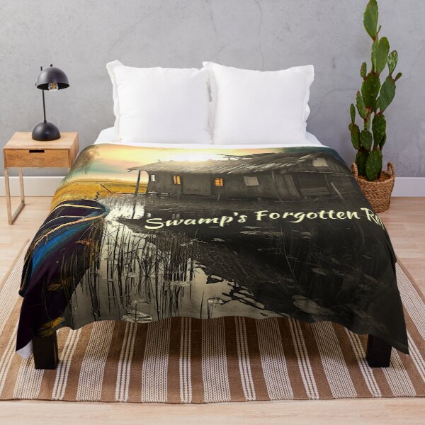 Item preview, Swamp's Forgotten Refuge - Liminal Space Concept Digital Art designed and sold by liminal-concept.