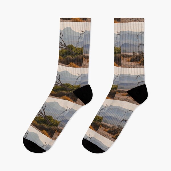 Item preview, Namibia. Dead Tree with the Mountain Silhouettes.  designed and sold by vadim19.