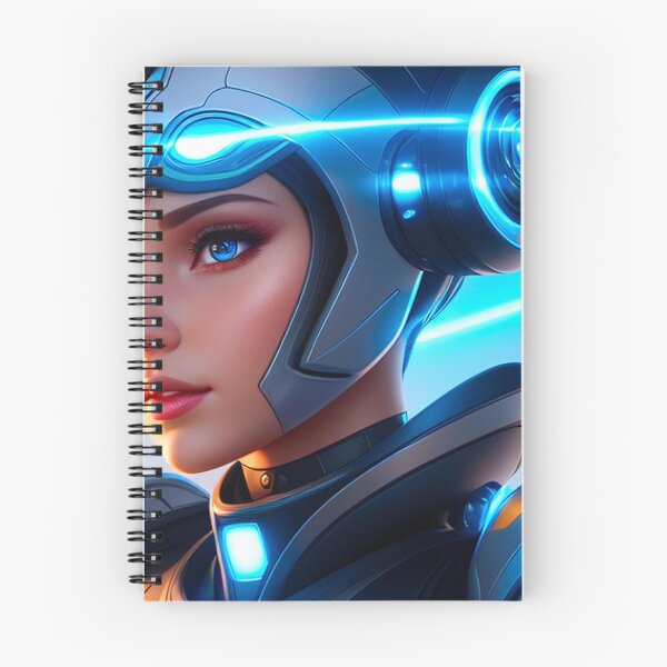 Item preview, Stunning Female Robot in a Futuristic Town designed and sold by Nathan Z..
