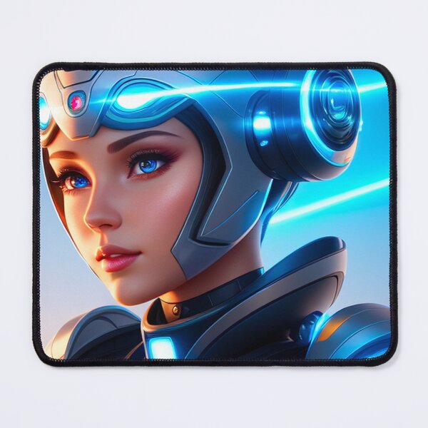 Item preview, Stunning Female Robot in a Futuristic Town designed and sold by Nathan Z..