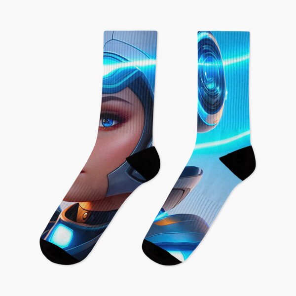 Item preview, Stunning Female Robot in a Futuristic Town designed and sold by Nathan Z..