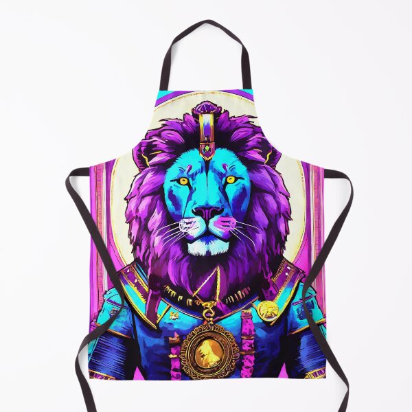 Item preview, Psychedelic neon lion 1 designed and sold by J-Brezy.
