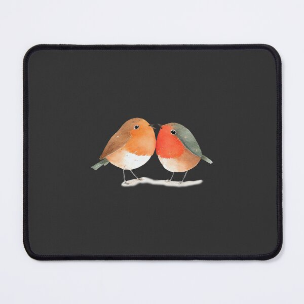 Item preview, Loving Robin Birds, Paar Rotkehlchen designed and sold by PandaKunst.