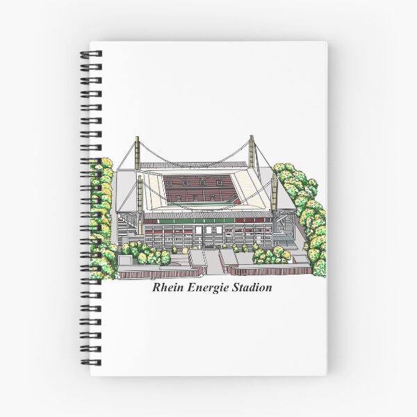 Item preview, Drawing/Sketching Rhein Energie Stadion Cologne Germany designed and sold by GaalArt.