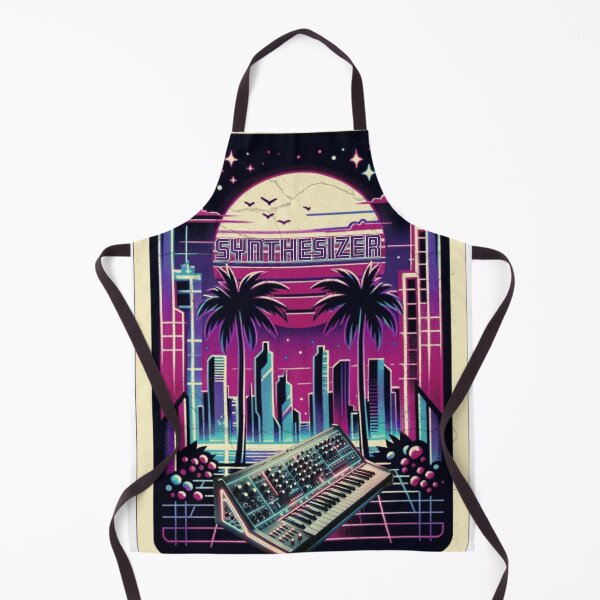 Item preview, Synthesizer Neon Skyline designed and sold by Pixelfunk.
