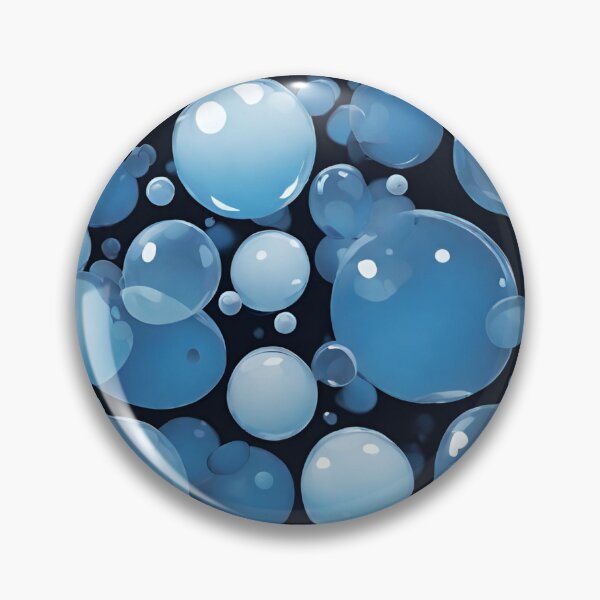 Item preview, Blue Bubbles Pattern designed and sold by BeagleDesigns.