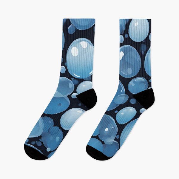 Item preview, Blue Bubbles Pattern designed and sold by BeagleDesigns.