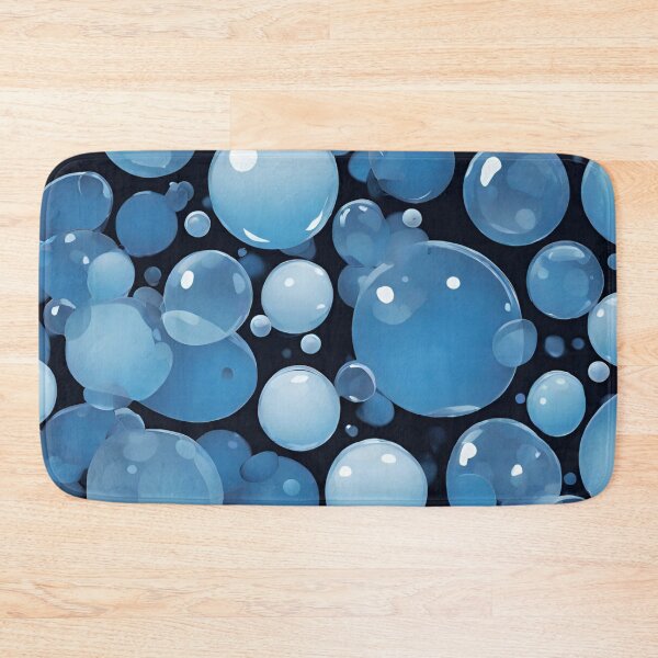 Item preview, Blue Bubbles Pattern designed and sold by BeagleDesigns.