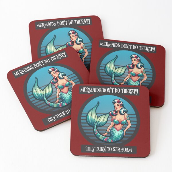 Item preview, Mermaids Don't Do Therapy designed and sold by ThatRandomJerk.