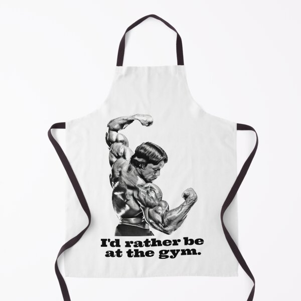 Item preview, I'd rather be at the gym. Arnold Schwarzenegger Fan art. designed and sold by HuzaifaNaveedh.