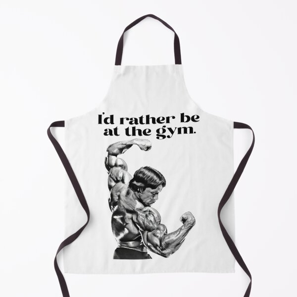 Item preview, I'd rather be at the gym. Arnold Schwarzenegger Fan art. designed and sold by HuzaifaNaveedh.