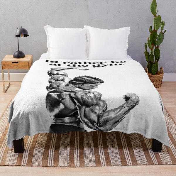 Item preview, I'd rather be at the gym. Arnold Schwarzenegger Fan art. designed and sold by HuzaifaNaveedh.