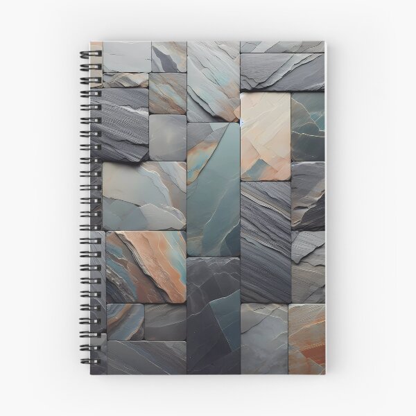 Item preview, Slate and Sunstone: A Geometric Mosaic designed and sold by Vitalka-uk.
