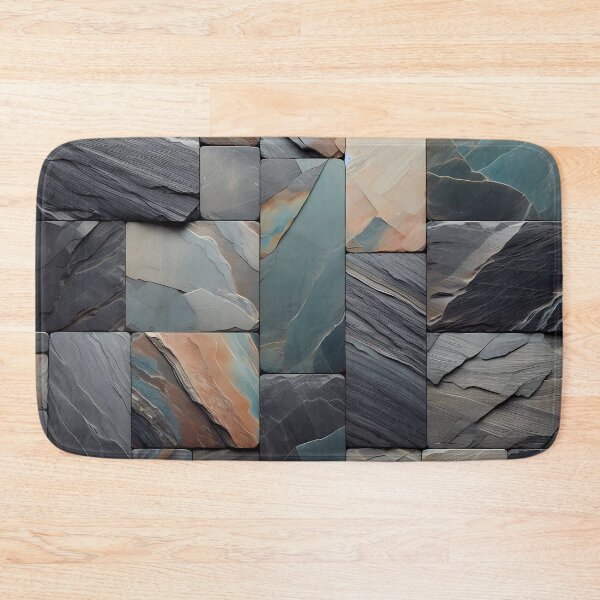 Item preview, Slate and Sunstone: A Geometric Mosaic designed and sold by Vitalka-uk.