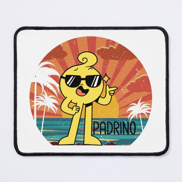 Item preview, Padrino retro godfather against a a sunny sunset designed and sold by BritishDelights.
