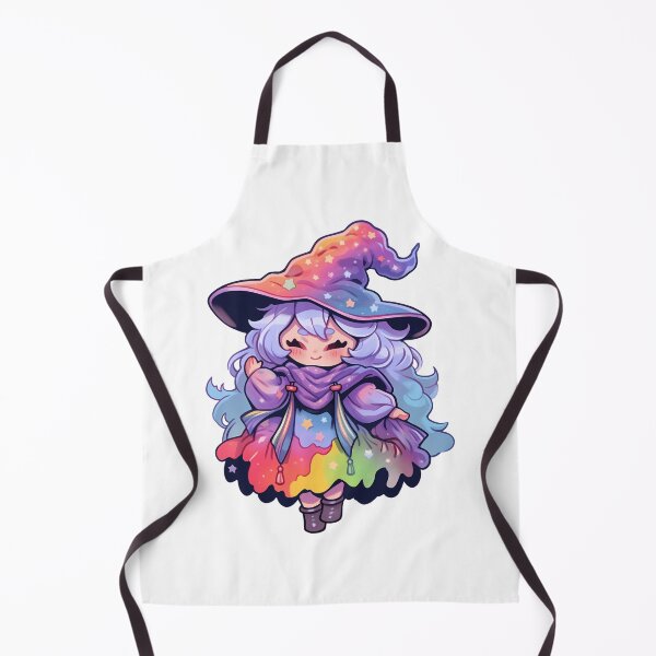 Item preview, Cute Kawaii Pastel Rainbow Witch designed and sold by PastelMagic.