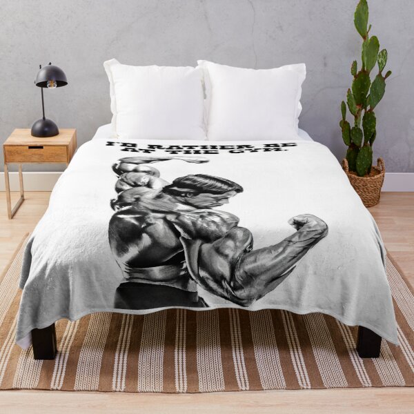 Item preview, I'd rather be at the gym. Arnold Schwarzenegger Fan art. designed and sold by HuzaifaNaveedh.
