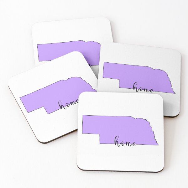 Item preview, Nebraska Is My Home | Purple Home State Outline -  designed and sold by PurpleLoveStore.