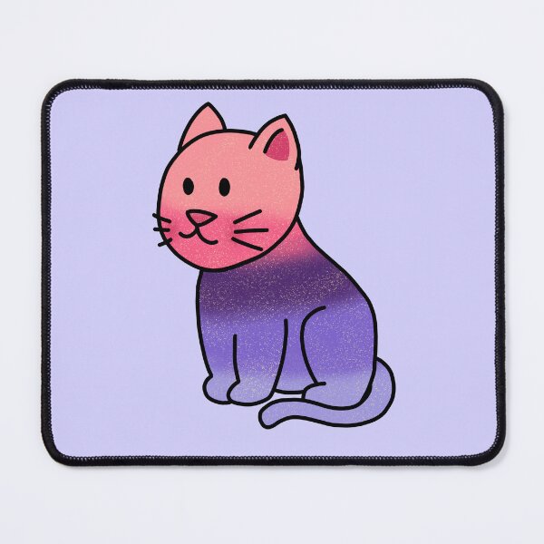 Item preview, Omnisexual Pride Cat designed and sold by mairsaydraws.