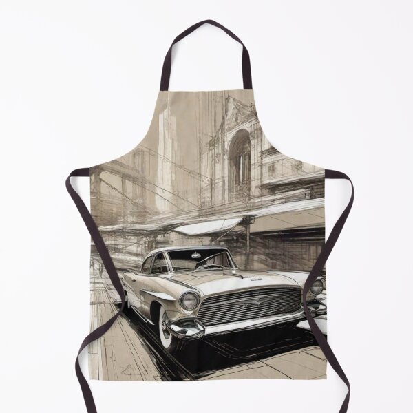 Item preview, Classic car sketch designed and sold by MatrixTattoo.