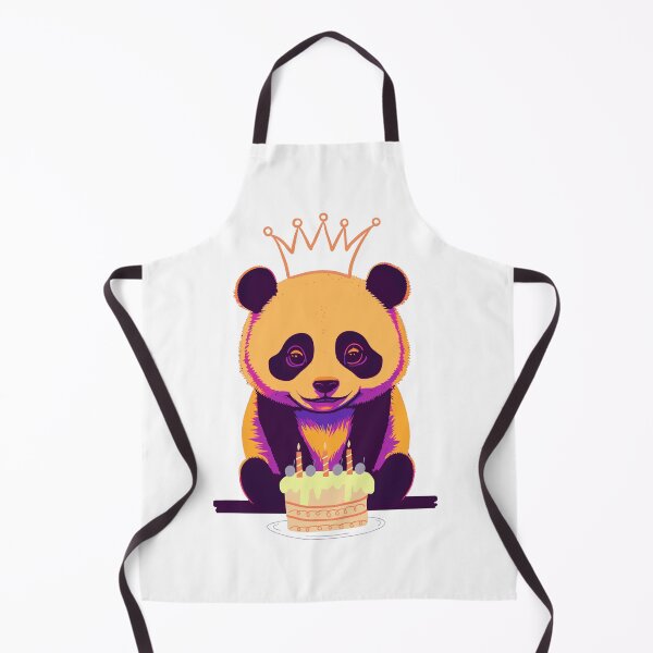Item preview, Cute orange birthday panda designed and sold by MacLis.