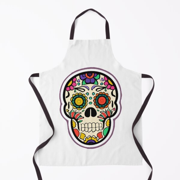 Item preview, Vibrant Sugar Skull for Día de los Muertos designed and sold by NiftyWrx.