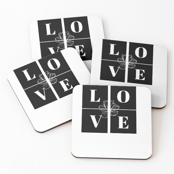 Item preview, Love minimalist desing in black and white designed and sold by photoartdesin.