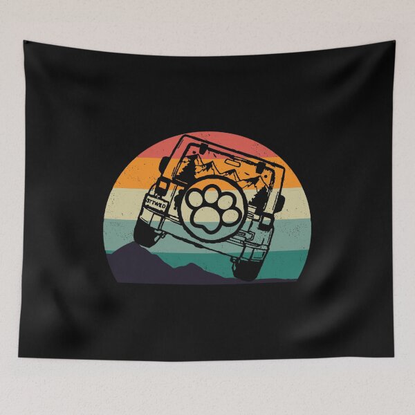 Item preview, off road dog paw designed and sold by storefoxmix.