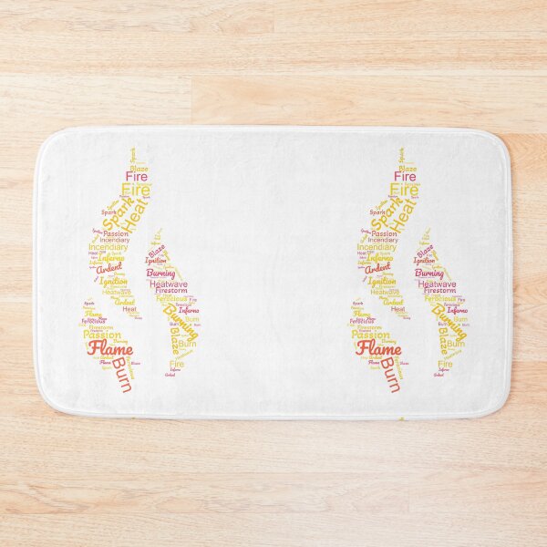 Item preview, Flame Word Cloud designed and sold by Delamoon.
