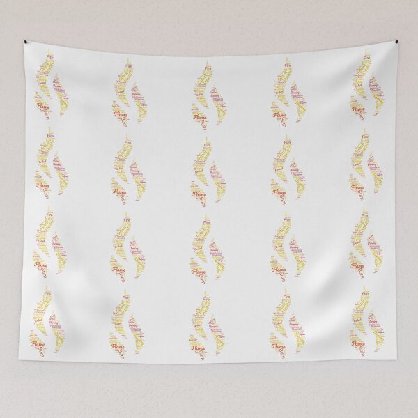 Item preview, Flame Word Cloud designed and sold by Delamoon.