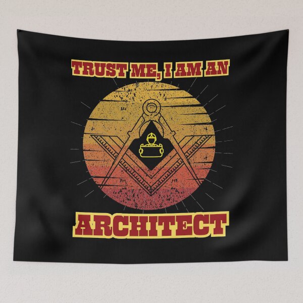 Item preview, TRUST ME, I AM AN ARCHITECT, funny gift for architect, designed and sold by GroonSpace.