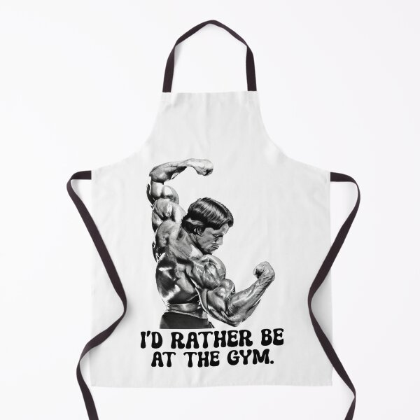 Item preview, I'd rather be at the gym. Arnold Schwarzenegger Fan art. designed and sold by HuzaifaNaveedh.