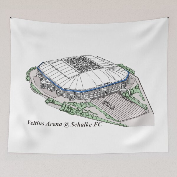 Item preview, Drawing/Sketching of Veltins Arena Gelsenkirchen Germany designed and sold by GaalArt.