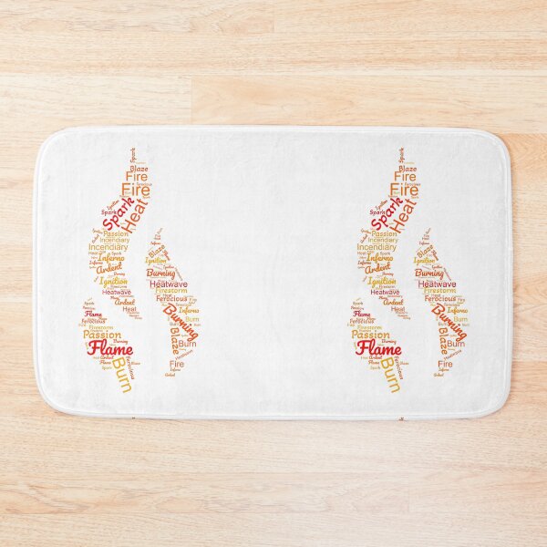 Item preview, Flame Word Cloud designed and sold by Delamoon.