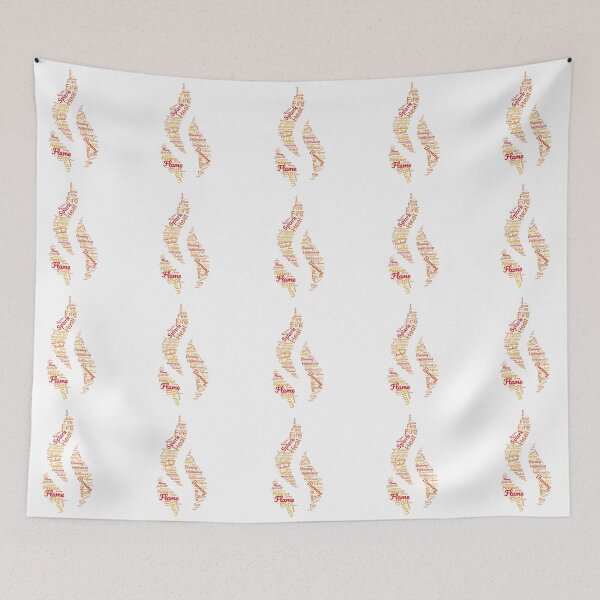 Item preview, Flame Word Cloud designed and sold by Delamoon.