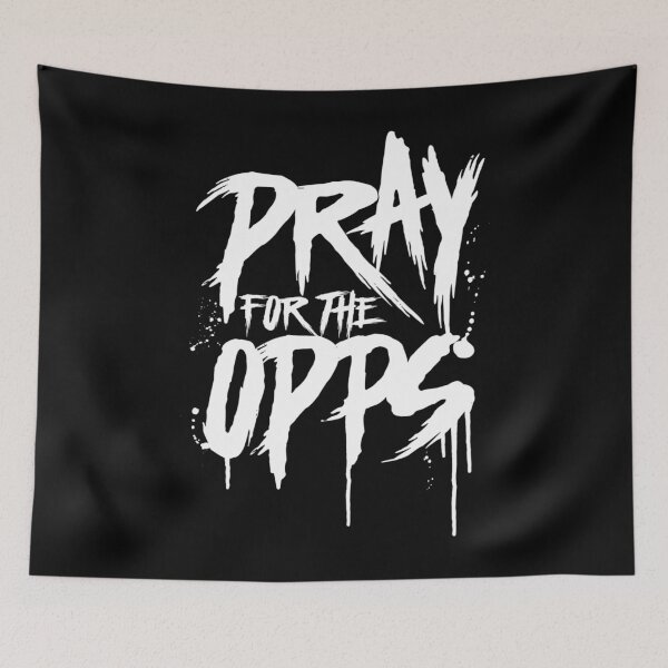 Item preview, Pray For The Opps (white) designed and sold by DIRTYDUNNZ.