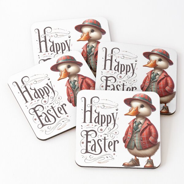 Item preview, Happy Easter Duck designed and sold by Scrumptious Designs.