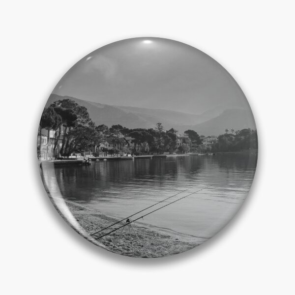 Item preview, Fishing on the Pine Walk Puerto Pollensa Mallorca designed and sold by GG WALL ART.