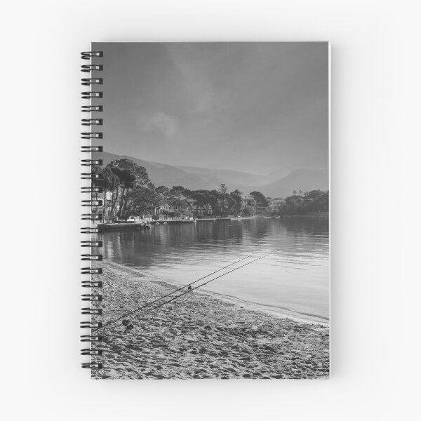 Item preview, Pescando en el Paseo de los Pinos Puerto Pollensa Mallorca designed and sold by GG WALL ART.